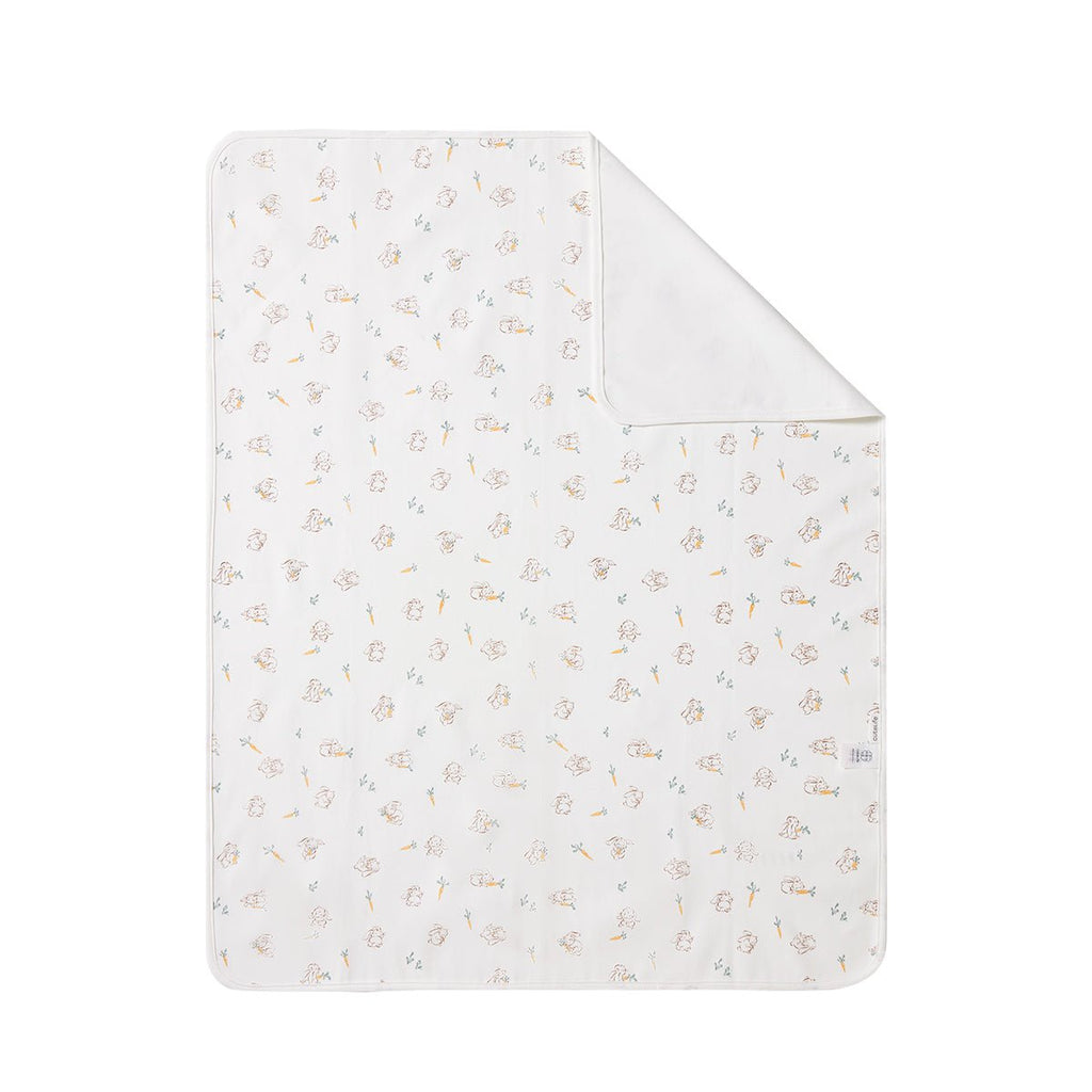 Cute Rabbit Waterproof Baby White Changing Mat