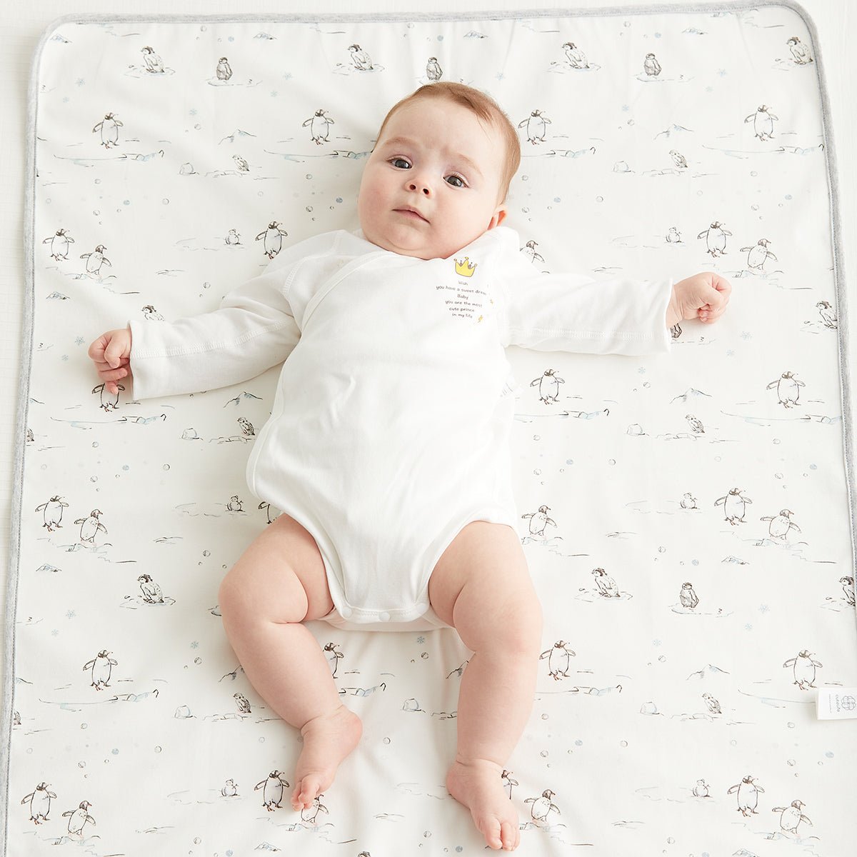 Magic Adventure Waterproof Baby White Changing Mat